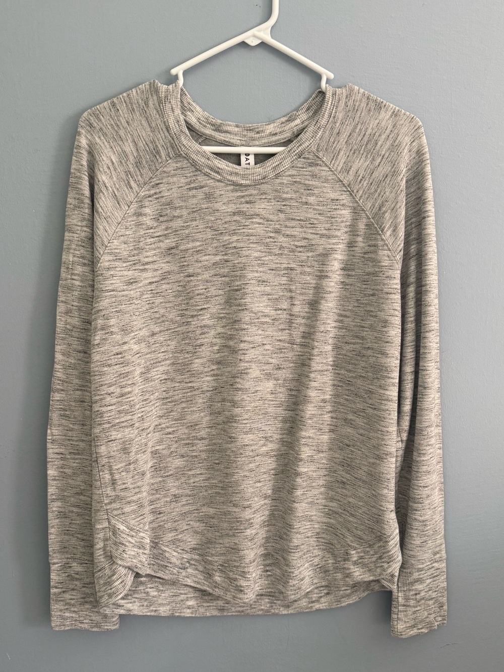 Athleta Heather Gray Mindset Sweatshirt